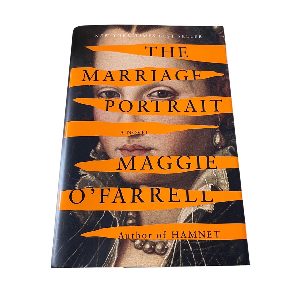 Maggie O'Farrell The Marriage Portrait Novel Hardcover Orange First Edition Book